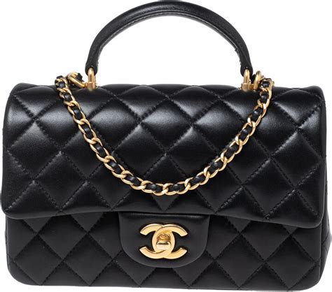 chanel mini rectangular australia|Chanel rectangular mini top handle.